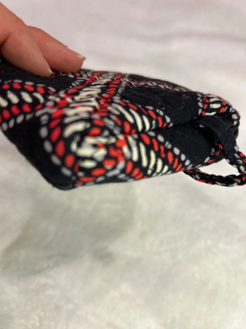 Vera Bradley Small Quilted Cosmetic Bag Minsk Plaid